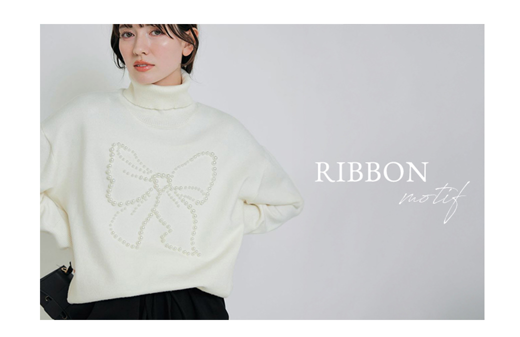  Pick up - RIBBON motif -