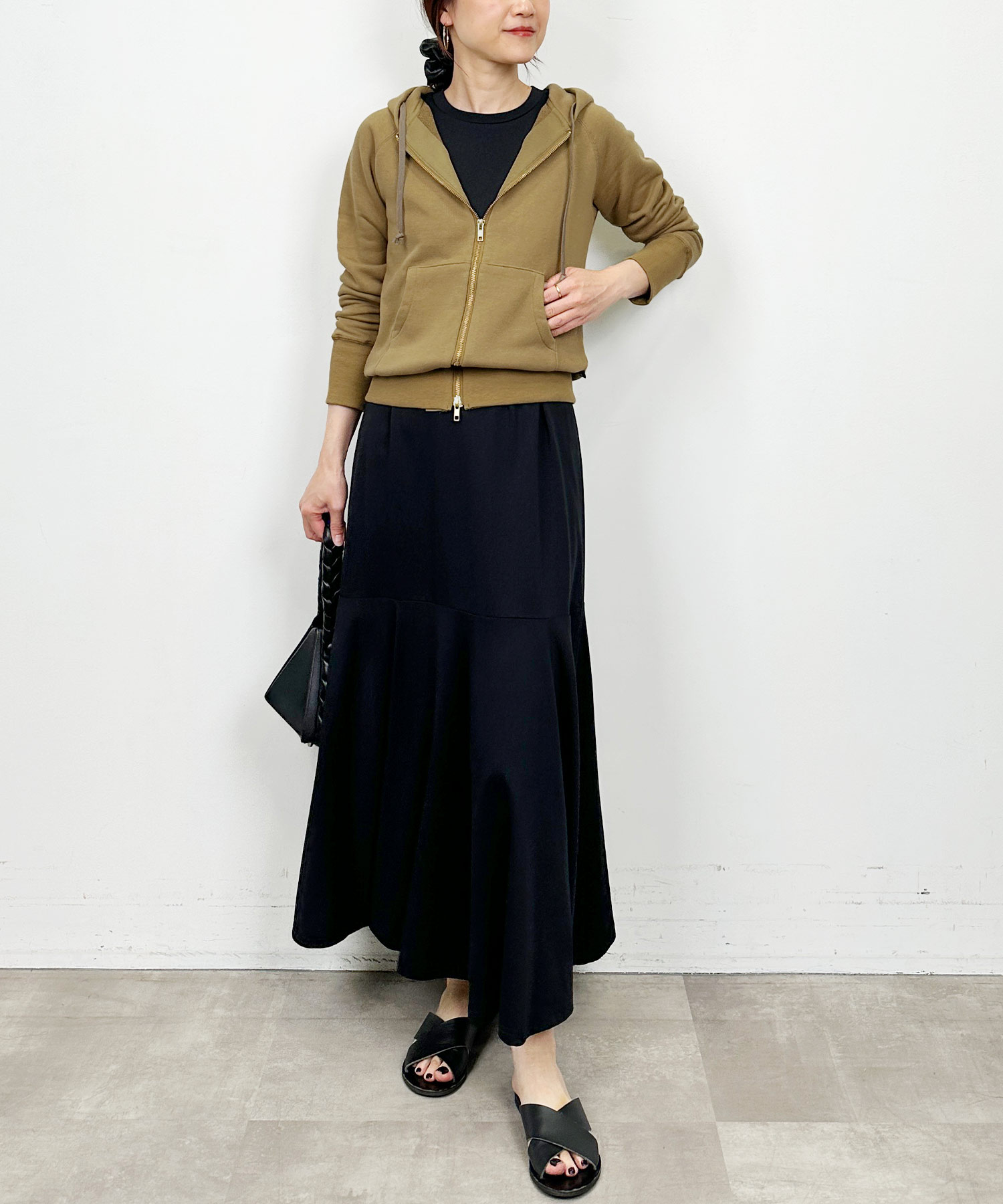 model：H167　着用サイズ：M
