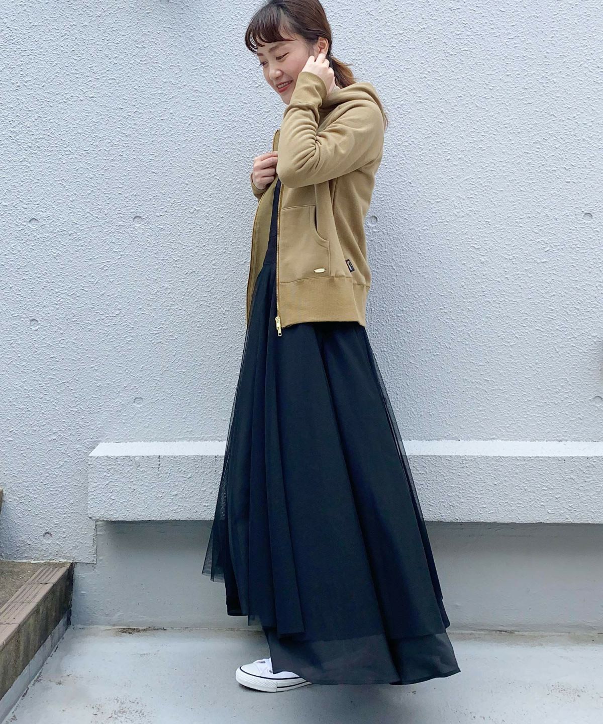 model：H164　着用サイズ：M