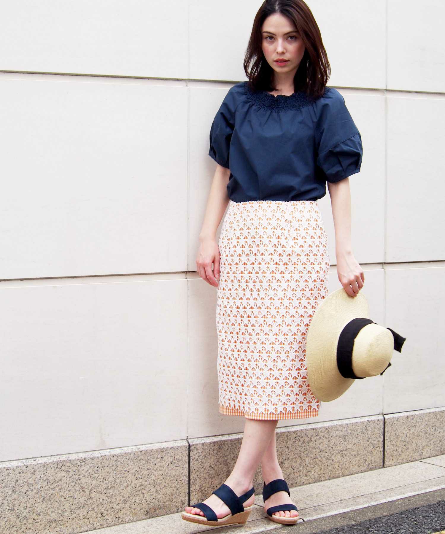 model：H160　着用サイズ：M