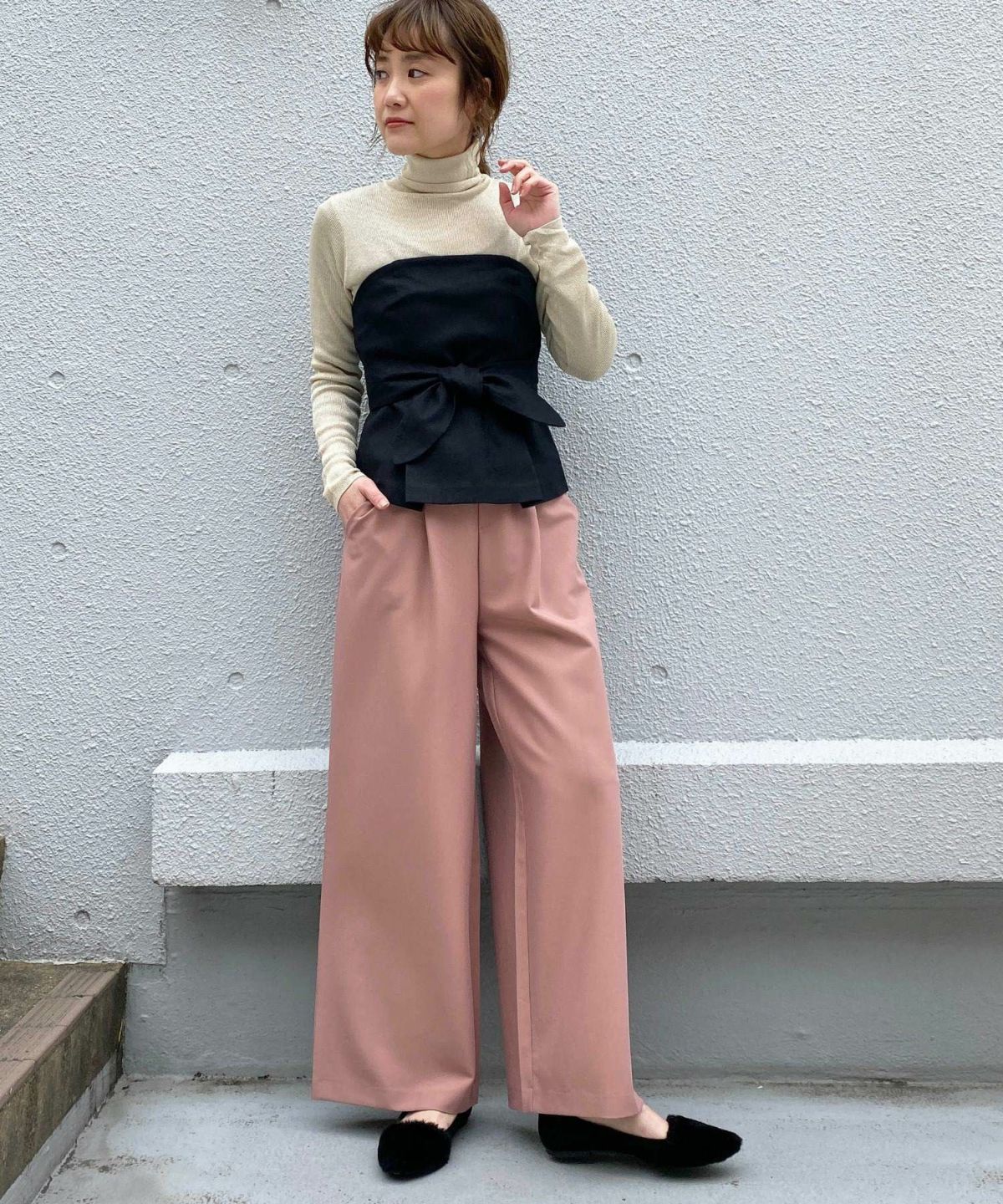 model：H164　着用サイズ：M