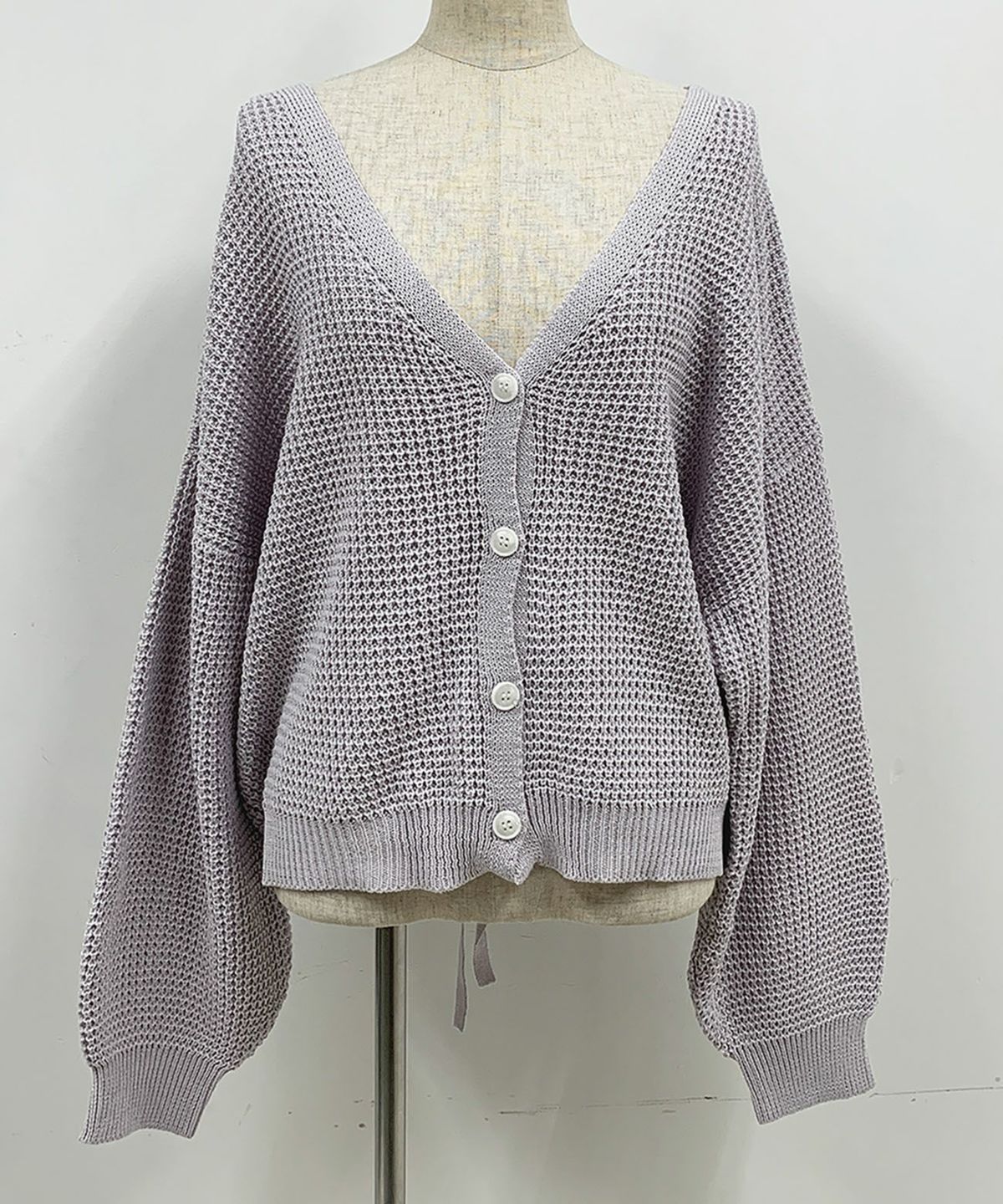 着用トルソーサイズ：B80, W60, H86 (Mサイズ着用）ピンク