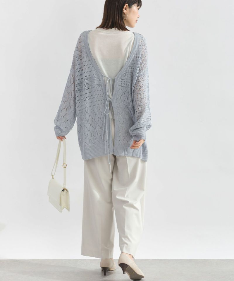 model：H162　着用サイズ：M　サックスブルー