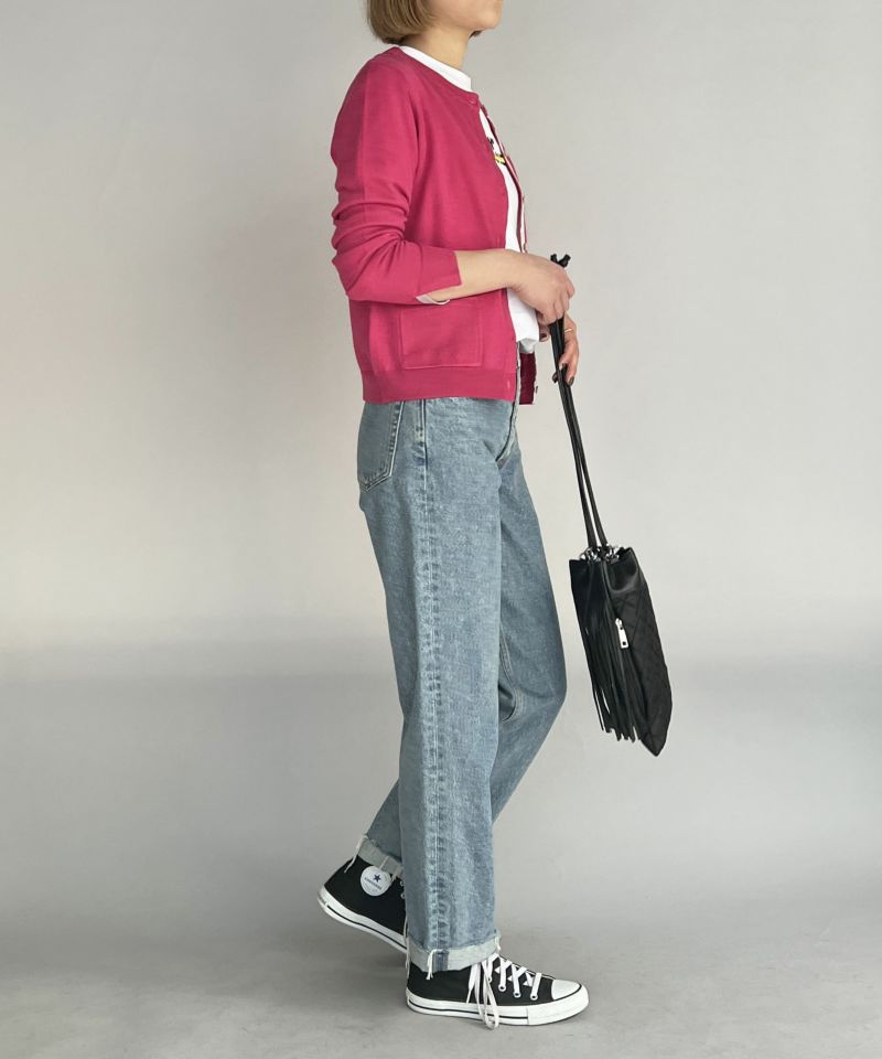 model：H164　着用サイズ：M　チェリーピンク