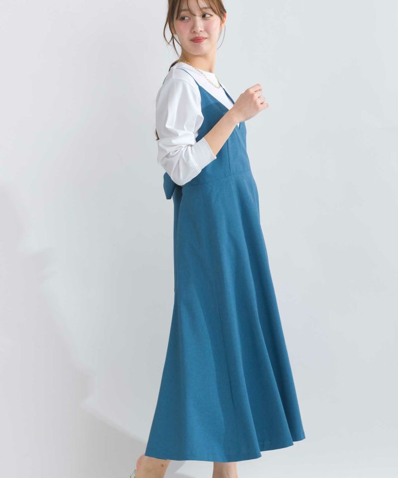 model：H165　着用サイズ：M　ブルー