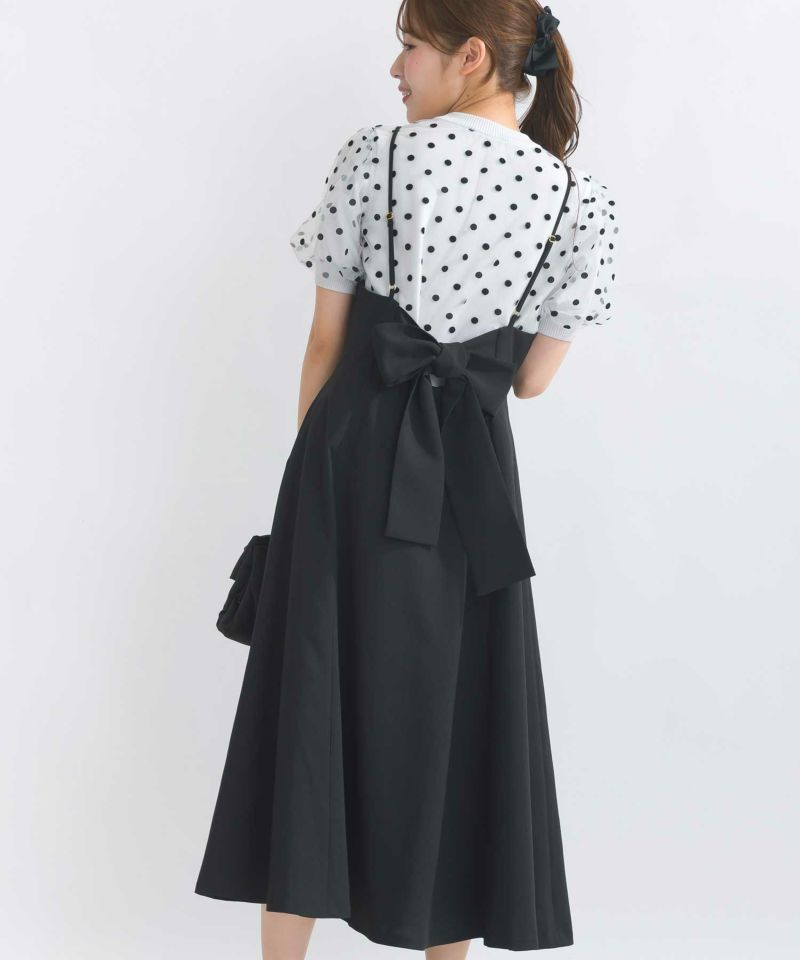 model：H165　着用サイズ：M　ブラック