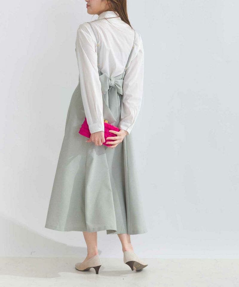 model：H165　着用サイズ：M　ライトグレー