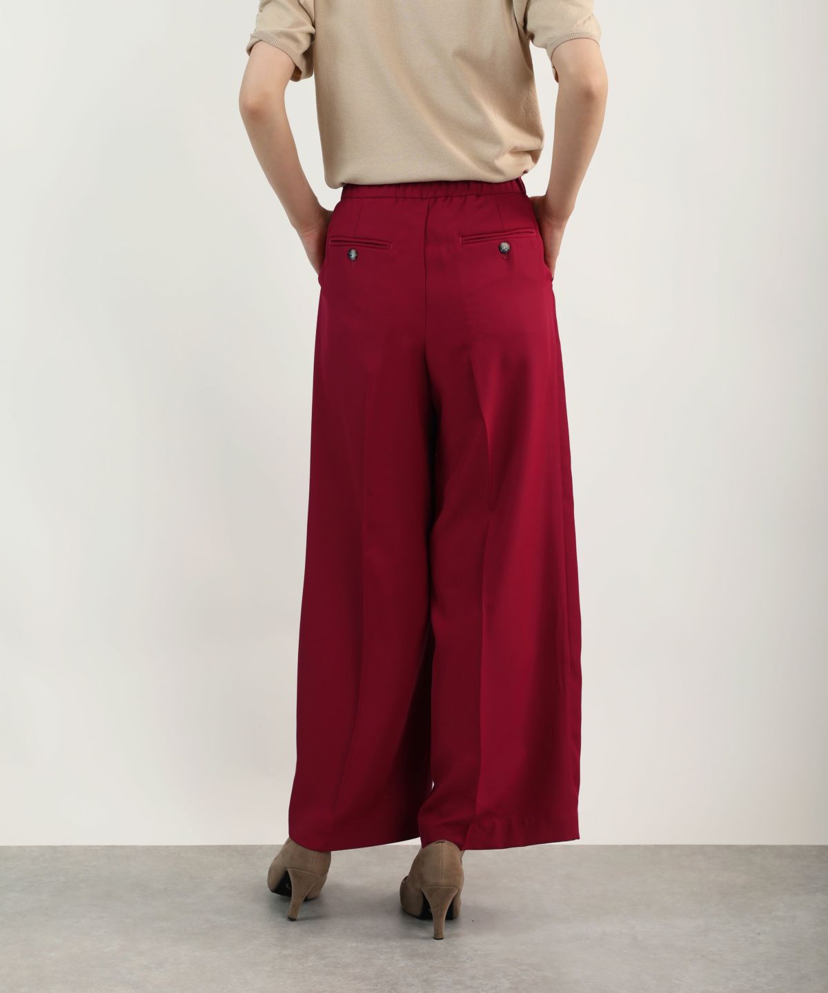 model：H164　着用サイズ：M　チェリーピンク