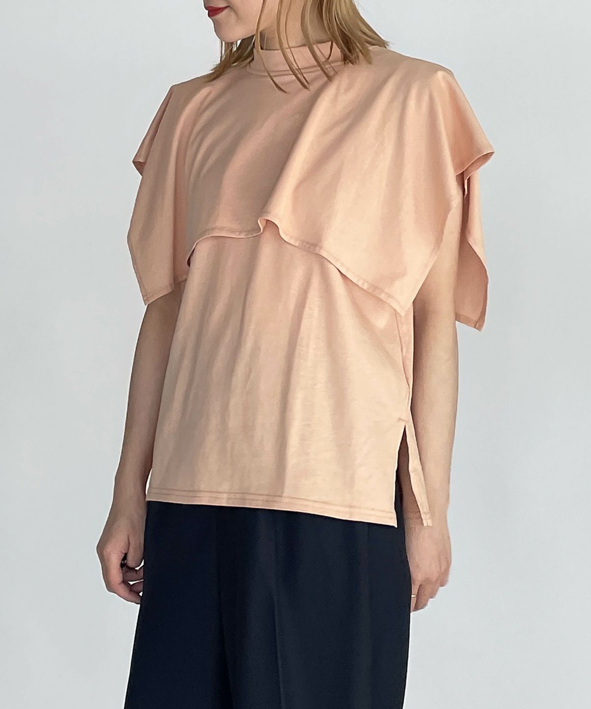 model：H164　着用サイズ：M　オレンジ