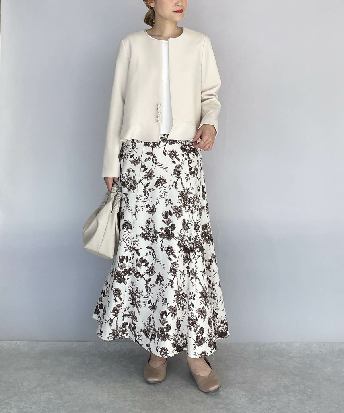 model：H164　着用サイズ：L　ブラウン