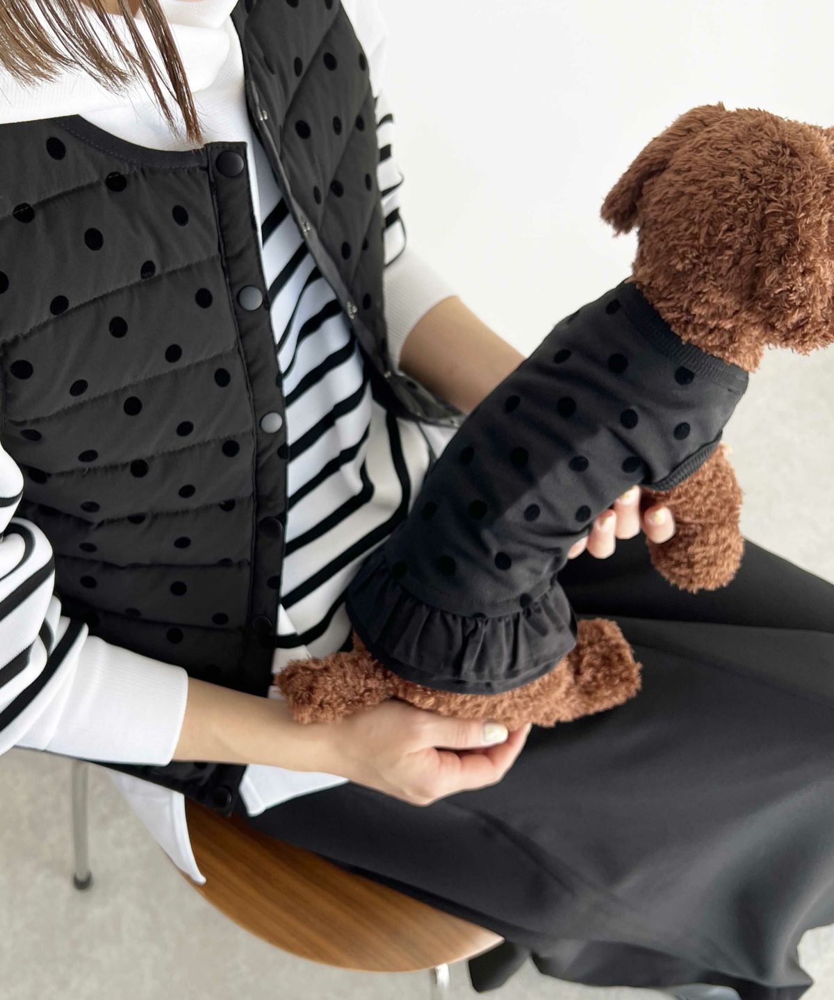 ブラックSサイズ着用