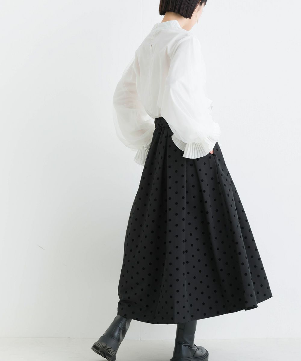 フロッキードットタックスカート | PICCIN (ピッチン) 公式通販