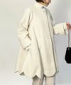 model：H164　着用サイズ：M　オフホワイト