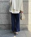 model：H164　着用サイズ：M　ネイビー