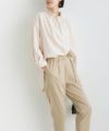 model：H164　着用サイズ：M　アイボリー