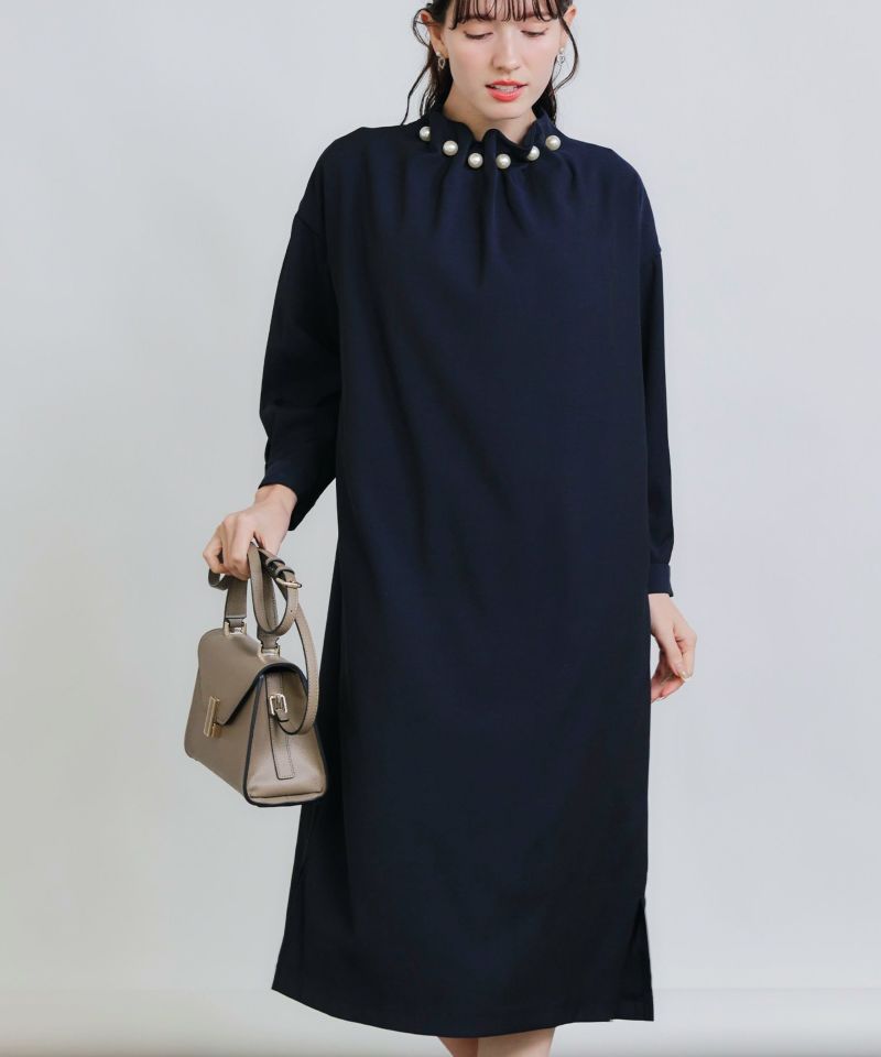 model：H155　着用サイズ：M　ネイビー