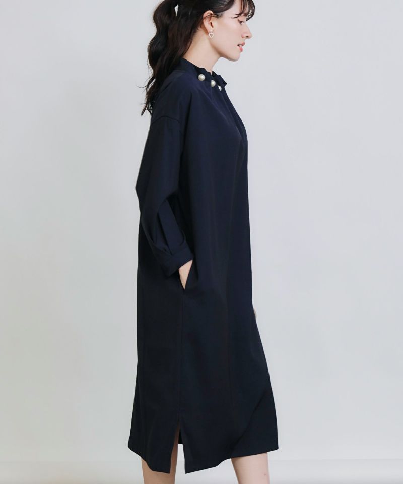 model：H155　着用サイズ：M　ネイビー