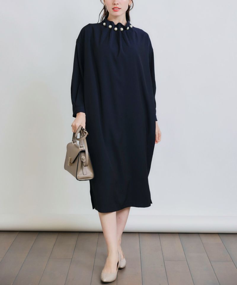 model：H155　着用サイズ：M　ネイビー