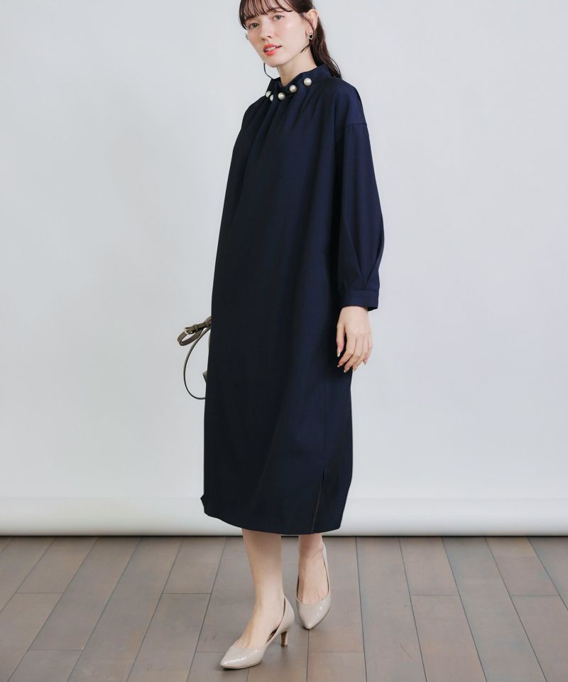 model：H155　着用サイズ：M　ネイビー