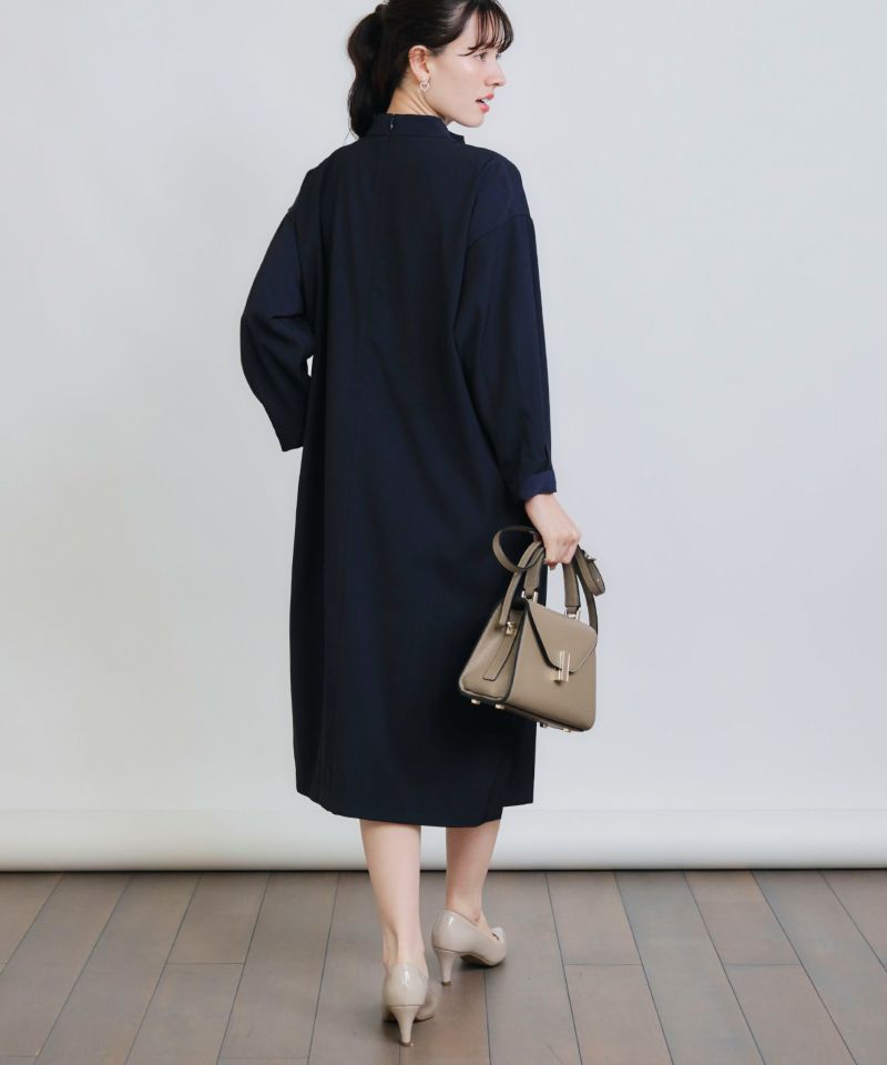 model：H155　着用サイズ：M　ネイビー