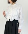 model：H164　着用サイズ：M　ホワイト