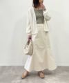 model：H164　着用サイズ：M　グレー