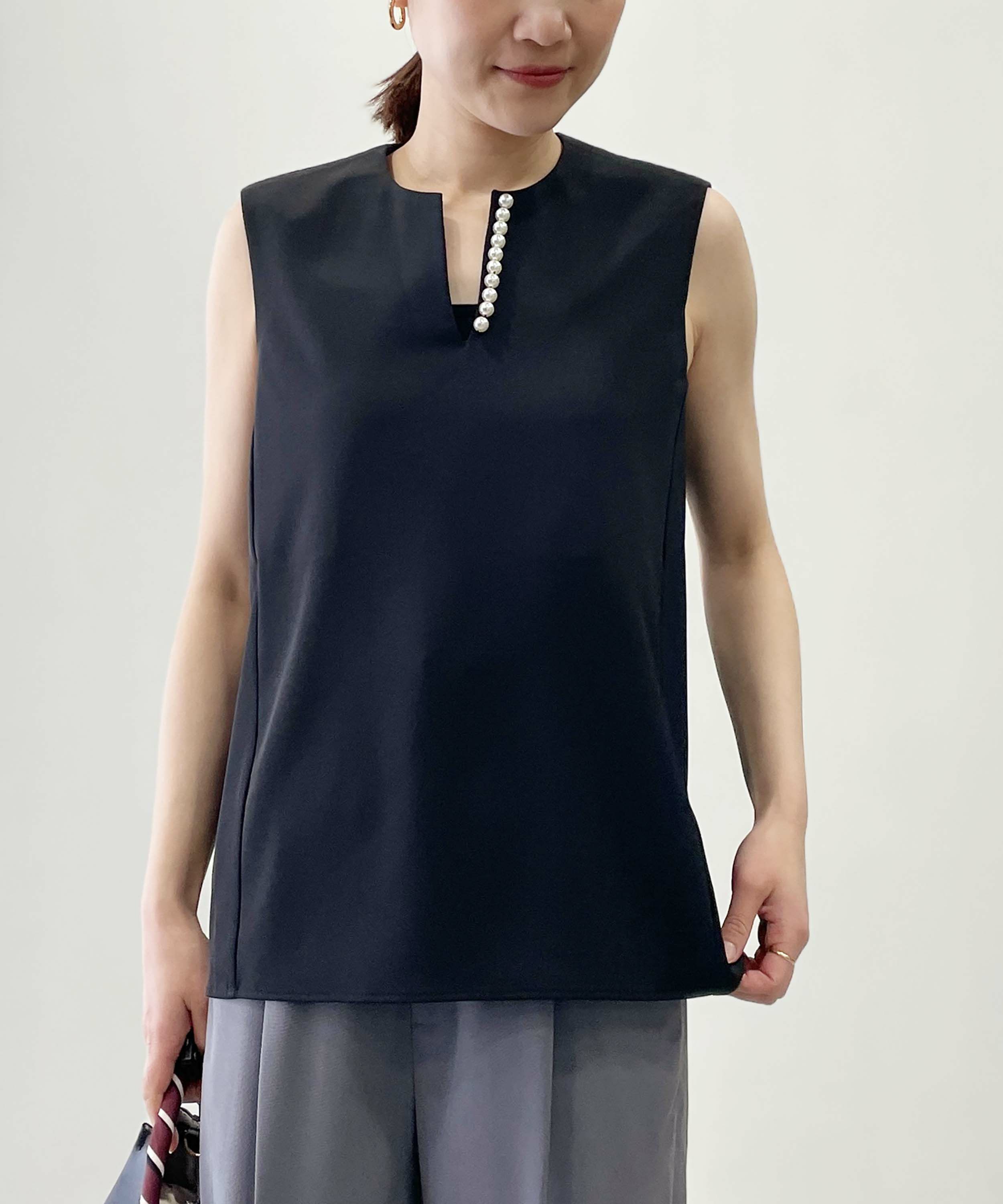 model：H164　着用サイズ：M　ブラック