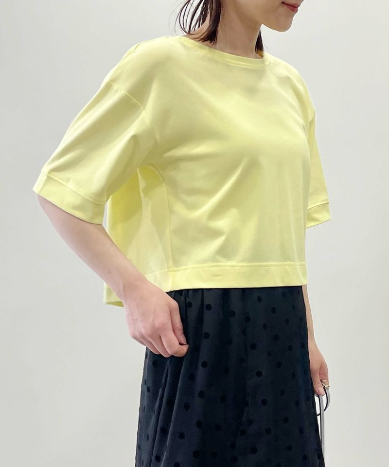 BEEDENクロップドTシャツ 7DAYS LOOKS】半袖クロップドTシャツ【SALE】 TC7252 :レディース トップス