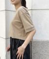 model：H162　着用サイズ：M　モカ