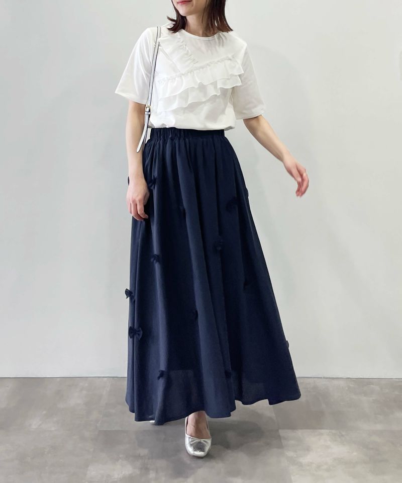 model：H164　着用サイズ：M　ネイビー