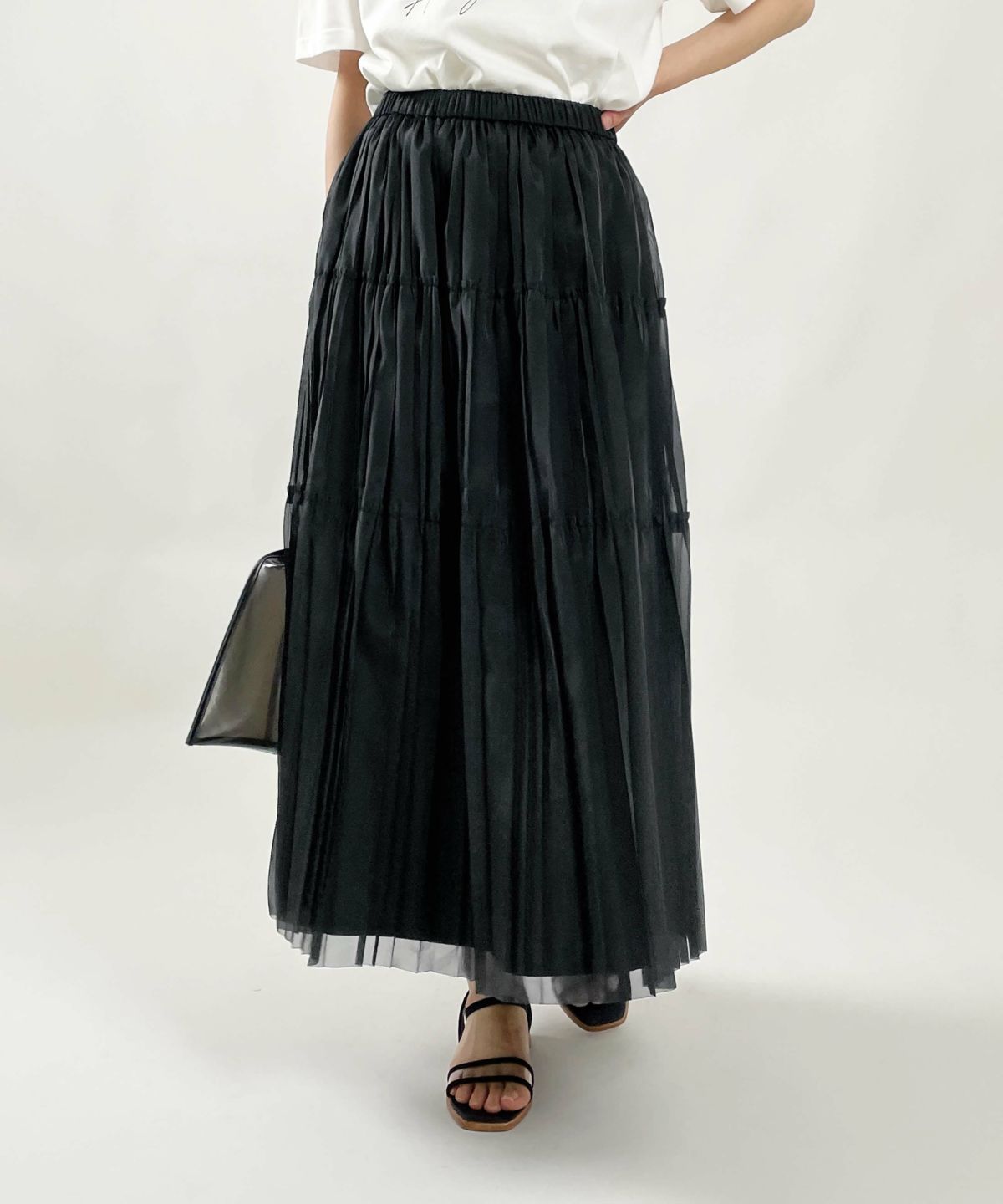 model：H164　着用サイズ：M　ブラック