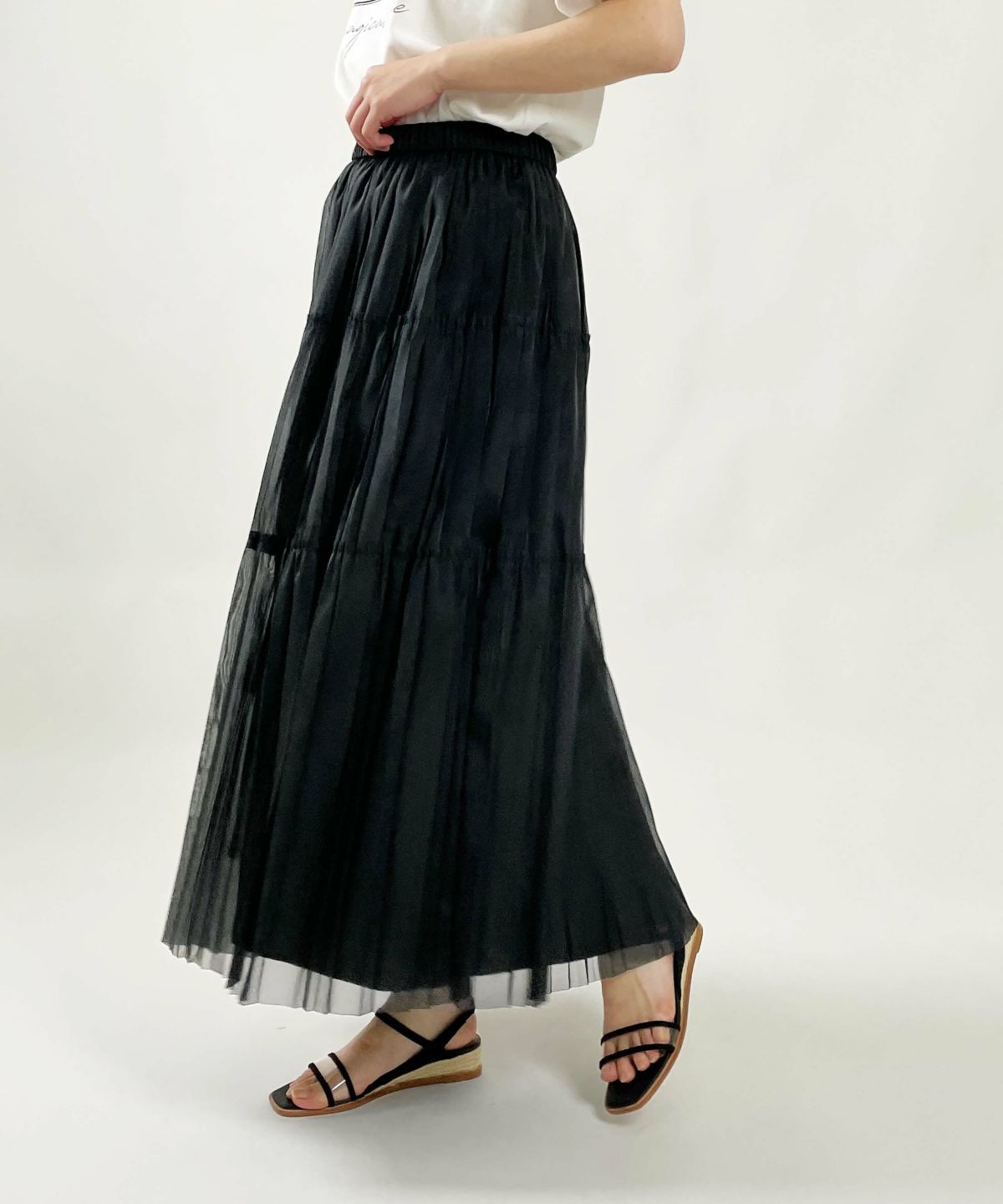 model：H164　着用サイズ：M　ブラック