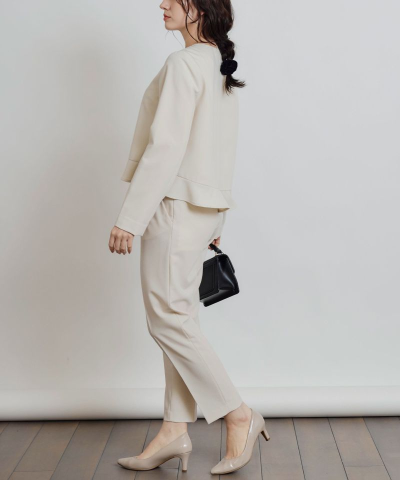 model：H155　着用サイズ：M　アイボリー