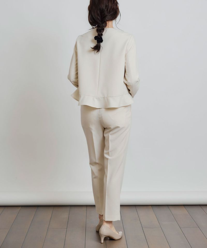 model：H155　着用サイズ：S　アイボリー　セットアップで