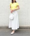 model：H164　着用サイズ：M　イエロー