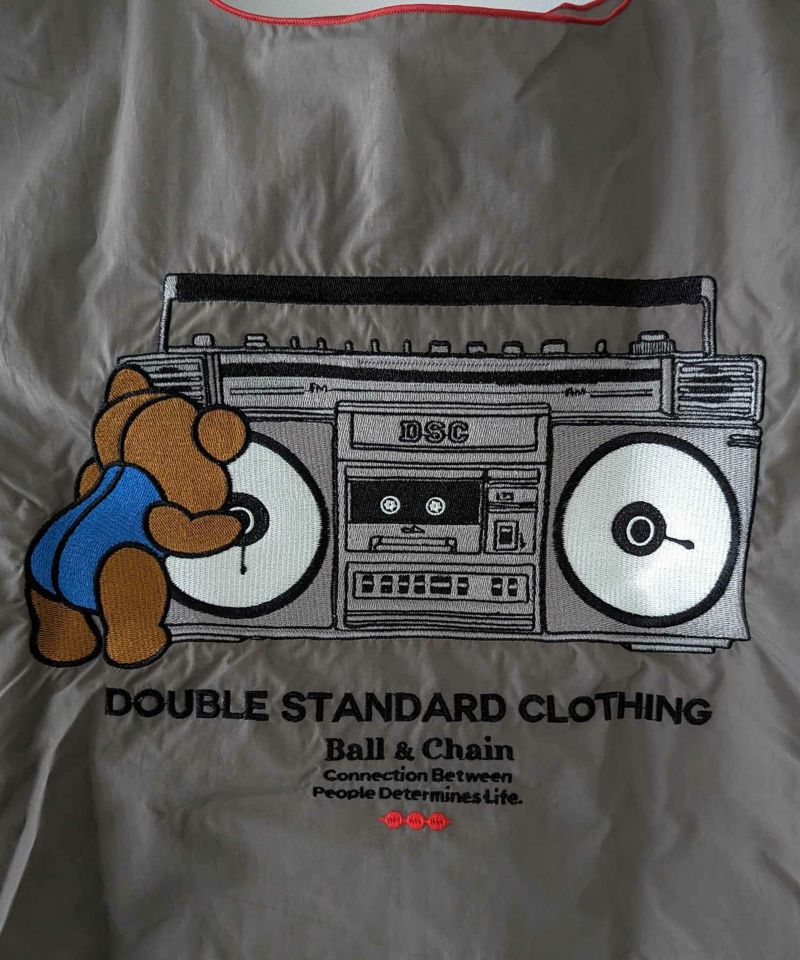 Ball&Chain×DOUBLE STANDARD CLOTHING]shopping bag-DJ bear(L