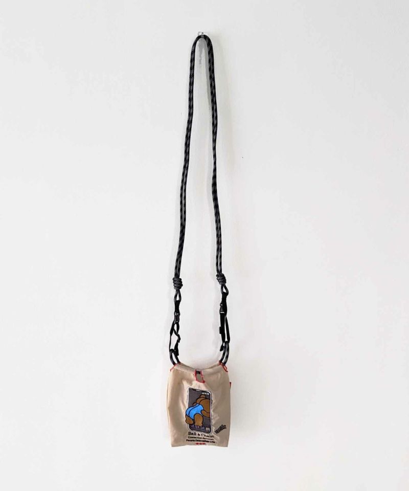 SUPPLIER◇ショルダーバッグ/-/ブルー/総柄/BANDANA SHOULDER BAG-