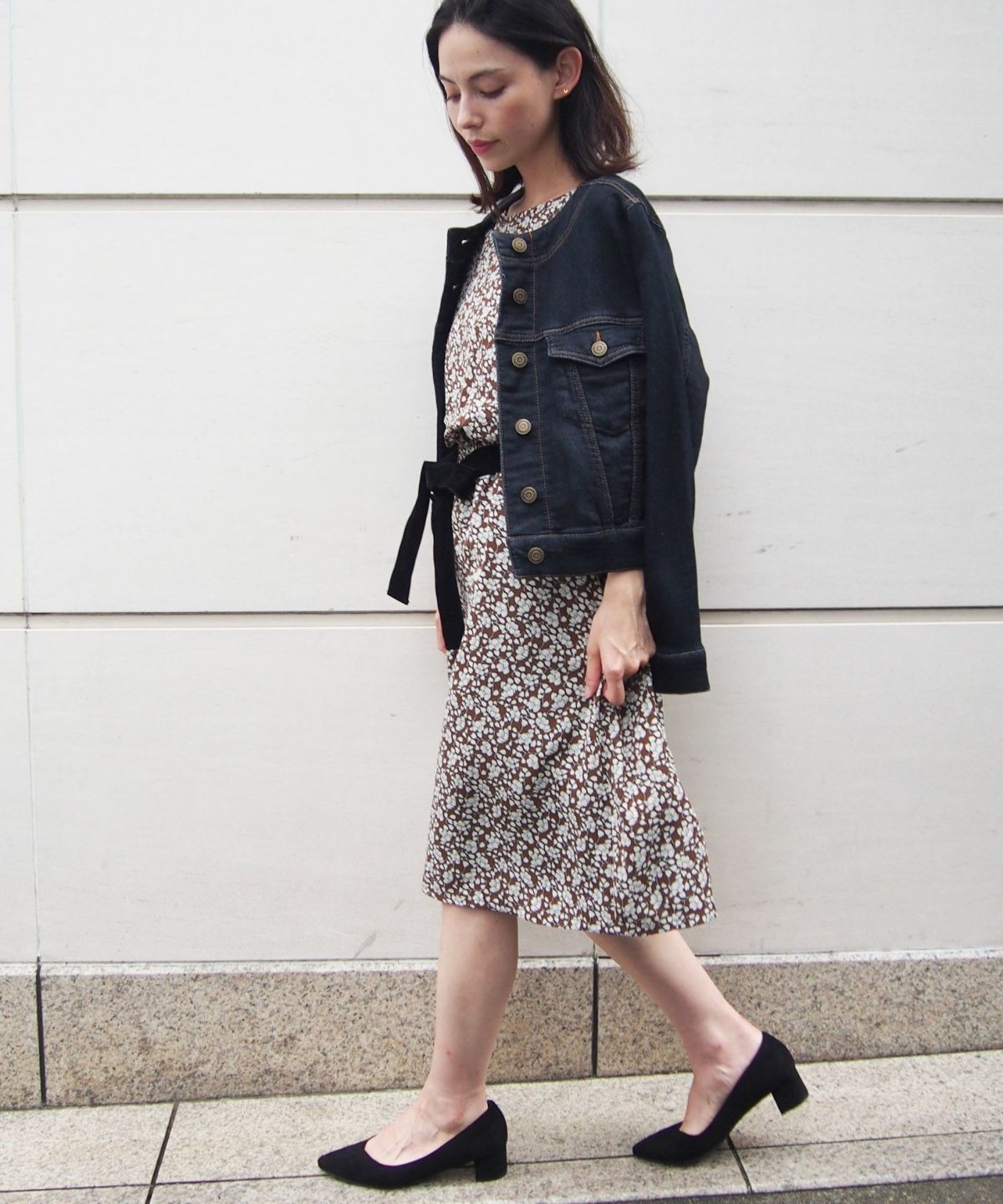 model：H160　着用サイズ：M　ブラウン系その他