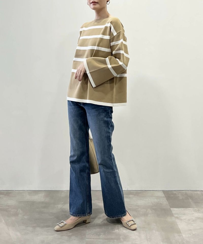 model：H167　着用サイズ：M　キャメル