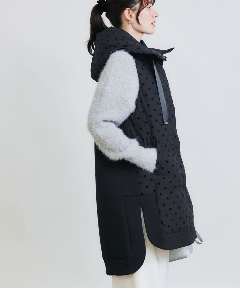 model：H155　着用サイズ：M　フードあり