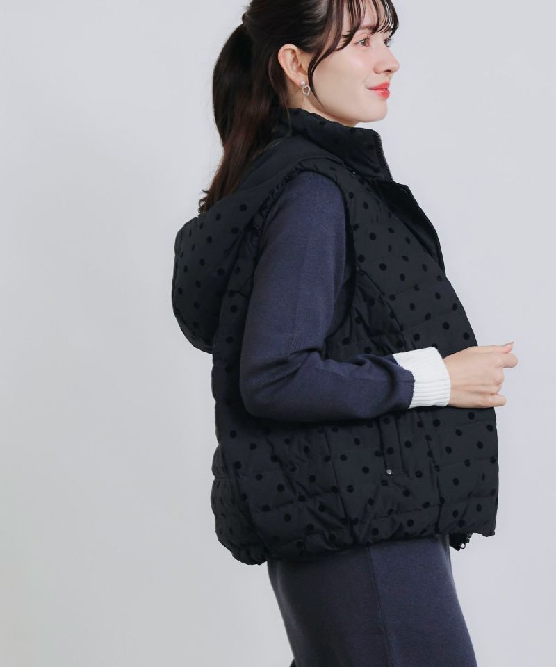 model：H155　着用サイズ：M　表　フードあり