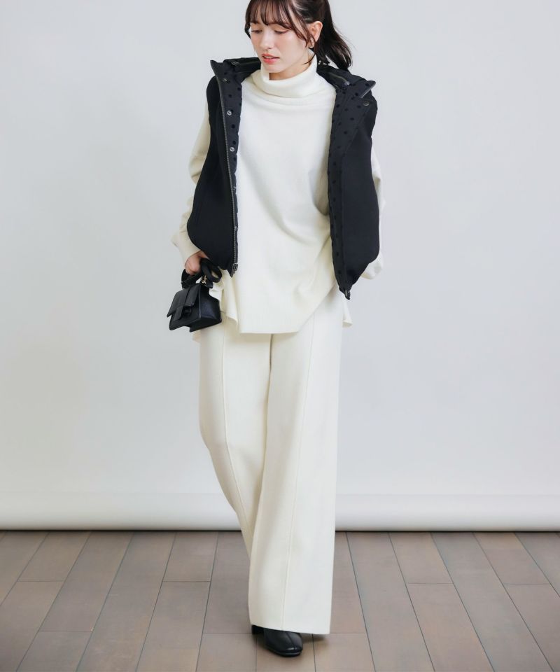 model：H155　着用サイズ：M　裏　フードあり