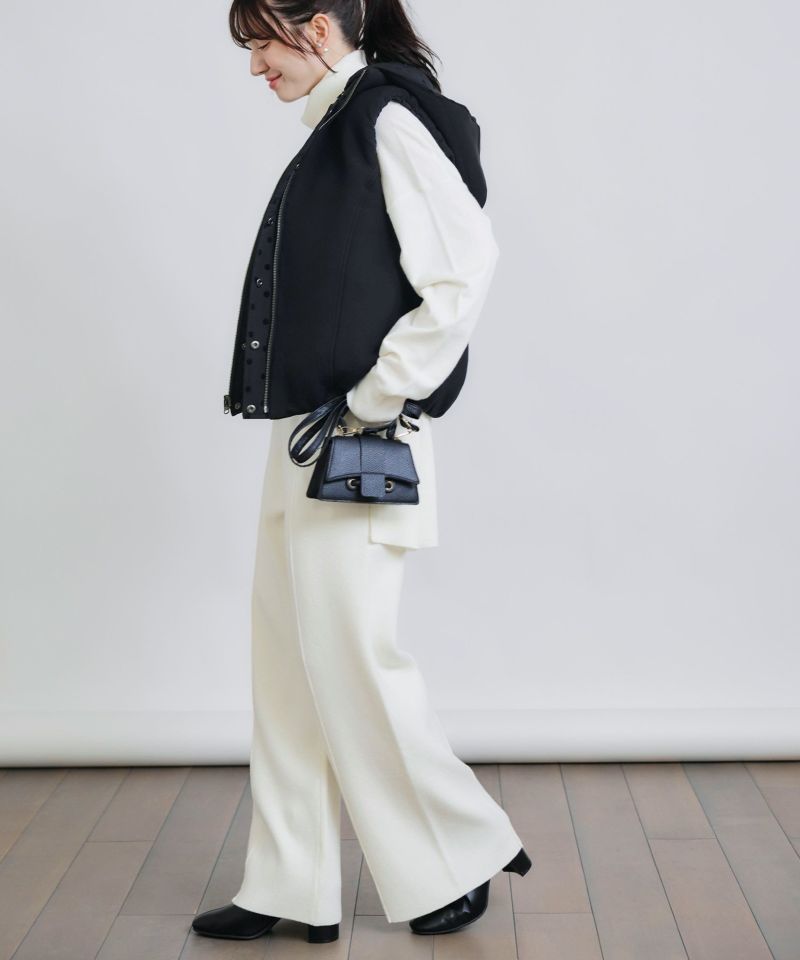 model：H155　着用サイズ：M　裏　フードあり