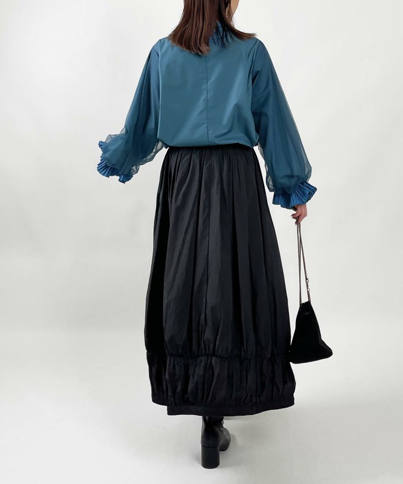 model：H164　着用サイズ：M　ブラック