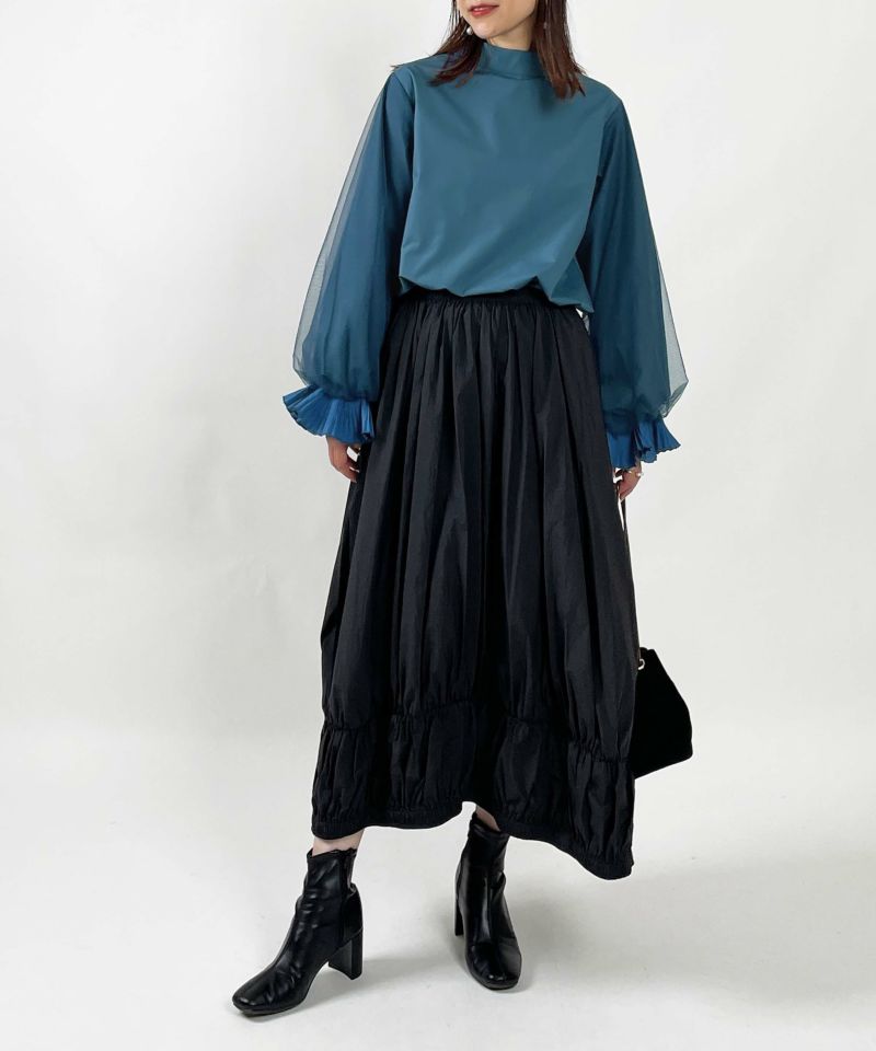 model：H164　着用サイズ：M　ブラック