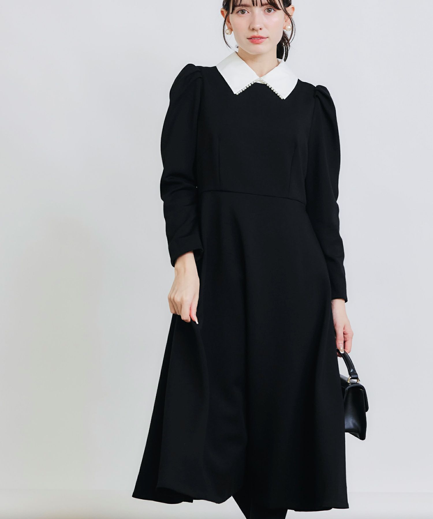 model：H155　着用サイズ：M　ブラック