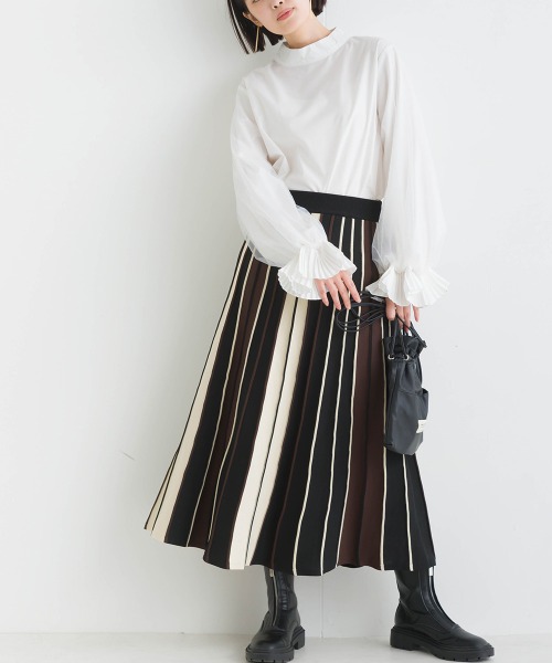 model：H162　着用サイズ：M　グリーン