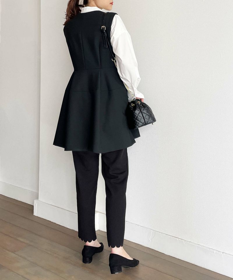 model：H164　着用サイズ：M　ブラック