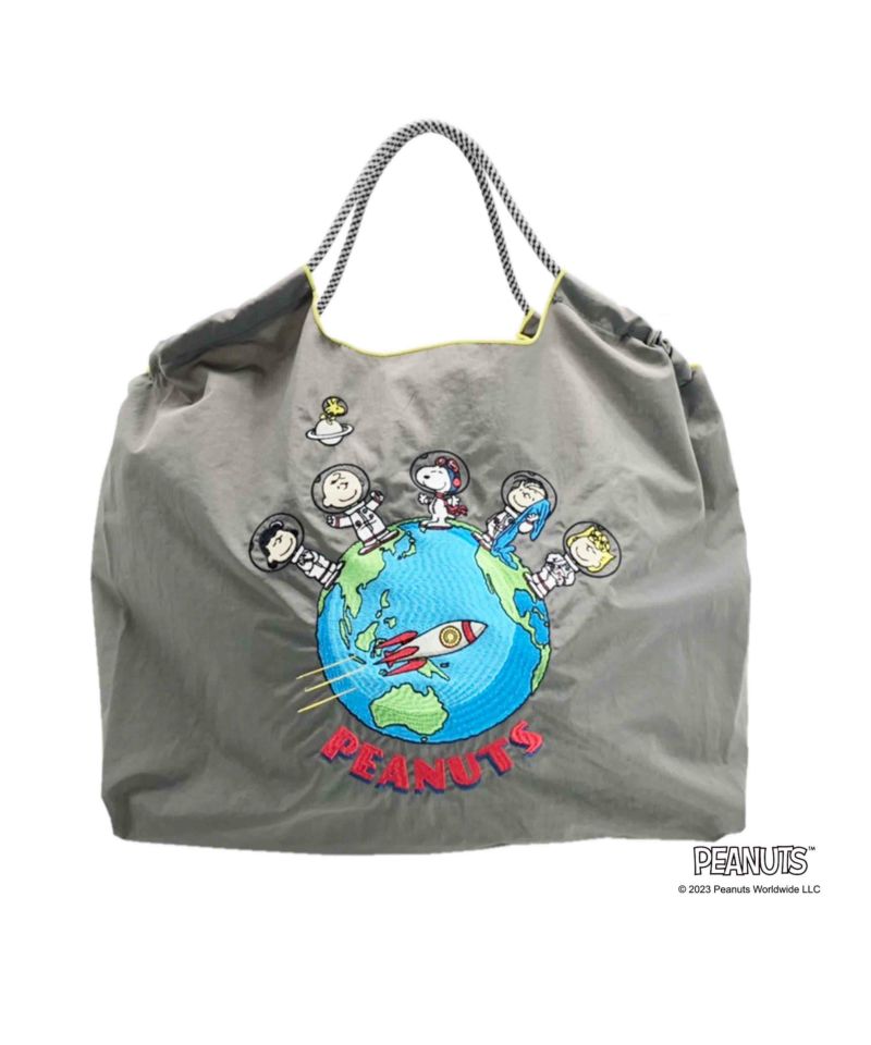 Ball&Chain×Peanuts]shopping bag-Peanuts-SPACE(L) | PICCIN