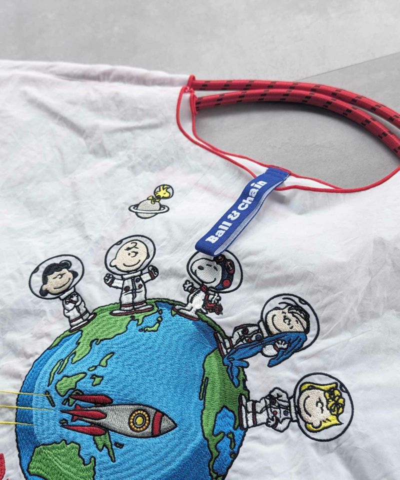 Ball&Chain×Peanuts]shopping bag-Peanuts-SPACE(L) | PICCIN